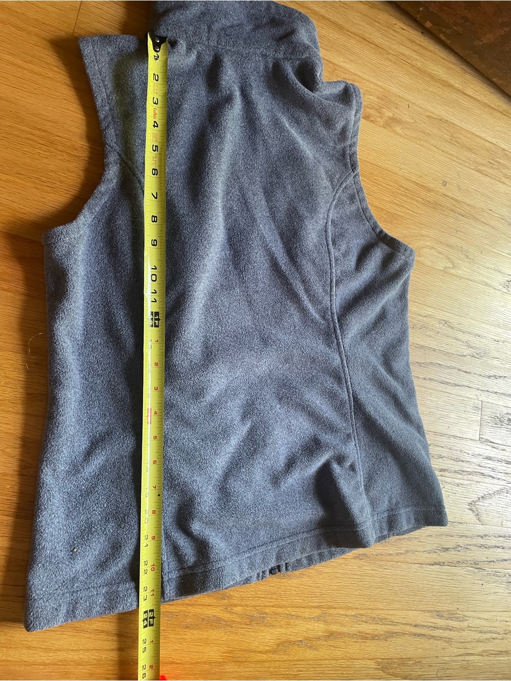 Columbia Navy Blue Fleece Vest women’s medium - Picture 7 of 8